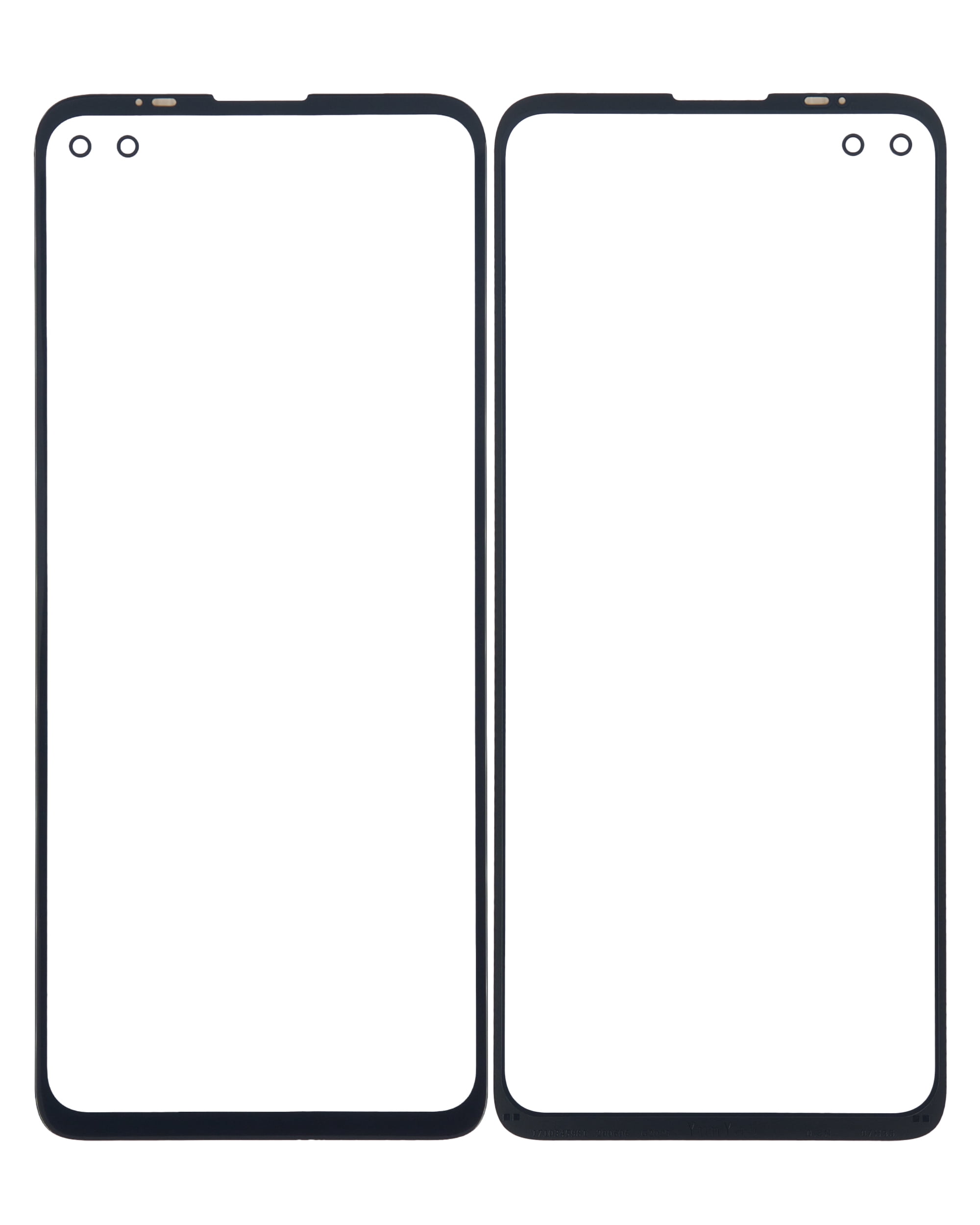Verre avant de Remplacement avec OCA Pré-Installé Compatible pour Motorola Moto G100 (XT2125-4 / 2021)
