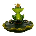 thumbnail image 1 of De Rana, Estatua De Ranas Flotantes De Resina, Ornamento, Decoración De Estanque De Jardín, Escultura De Rana Verde Para El Hogar, Escritorio, Decoración De Jardín Serendint HA043481-02, 1 of 6