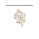 thumbnail image 2 of Qarigey Colgante de collar, artesanal, tobillera, fabricación de joyas, encontrar arte, decoración de moda, accesorio artesanal hecho a mano Ropa, zapatos y accesorios Miscelánea Qarigey AP016098-00, 2 of 6
