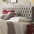 Elle Decor Celeste Upholstered Panel Headboard