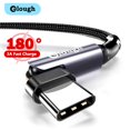 thumbnail image 2 of Elough Rotate USB Tipo C Cable para Huawei Xiaomi Poco 3A Carga rápida USB-C Tipo-C 180 Grados Teléfono móvil Cable Cable de datos Tan Jianjun unisex, 2 of 2