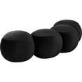 thumbnail image 6 of Meridian Furniture Apollo Black Velvet Bench, 6 of 10