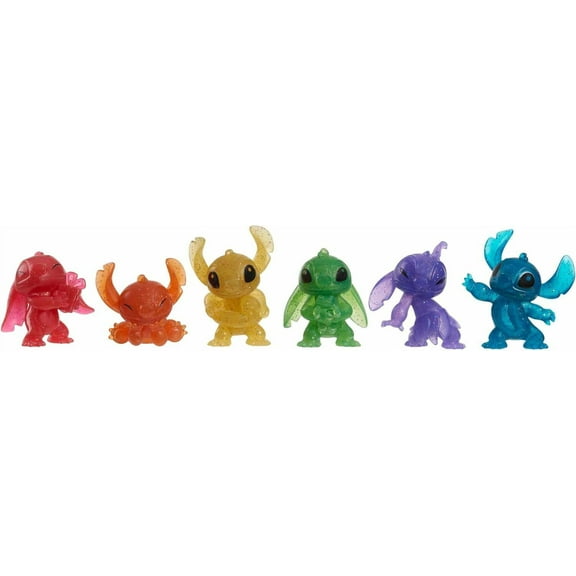 Disney Lilo & Stitch Stitch Pride Mini Figure 6-Pack