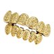thumbnail image 3 of 18K Hip Hop Dientes Grill Top & Bottom Grill Set Grill Boca Dientes Dorado SM SunniMix Dientes de parrilla de hip hop, 3 of 8