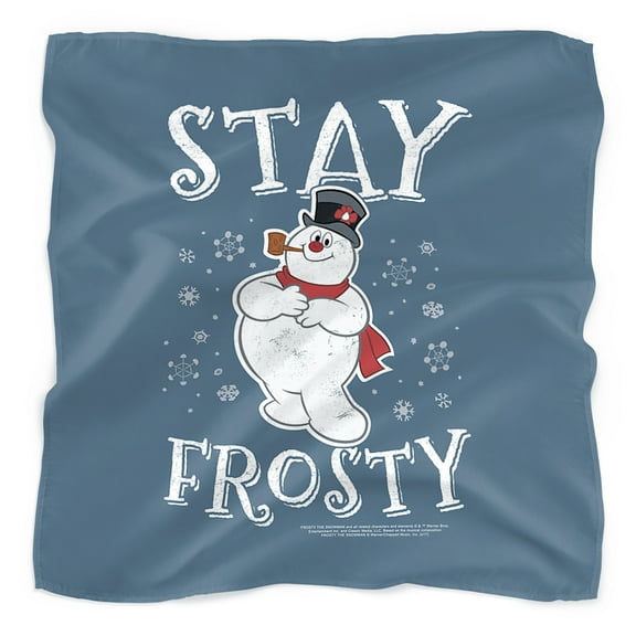 Frosty the Snowman Stay Frosty Bandana (21 in x 21 in)