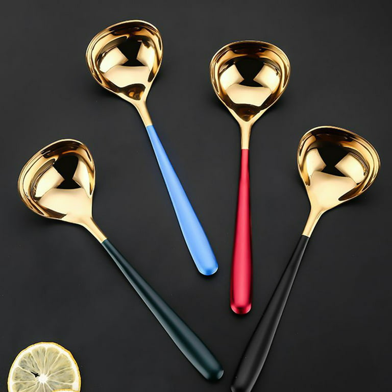 Yoku Made- Silicone Small Silicone Ladles, Mini Gravy Ladles,  Heat-resistant Sauce ladles for serving or cooking, BPA Free