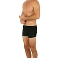 thumbnail image 2 of Uzzi Mens Swimwear Briefs Swim Suit Beachwear Boxers, Black, Size: X-Large, Uzzi Active Wear, 2 of 3