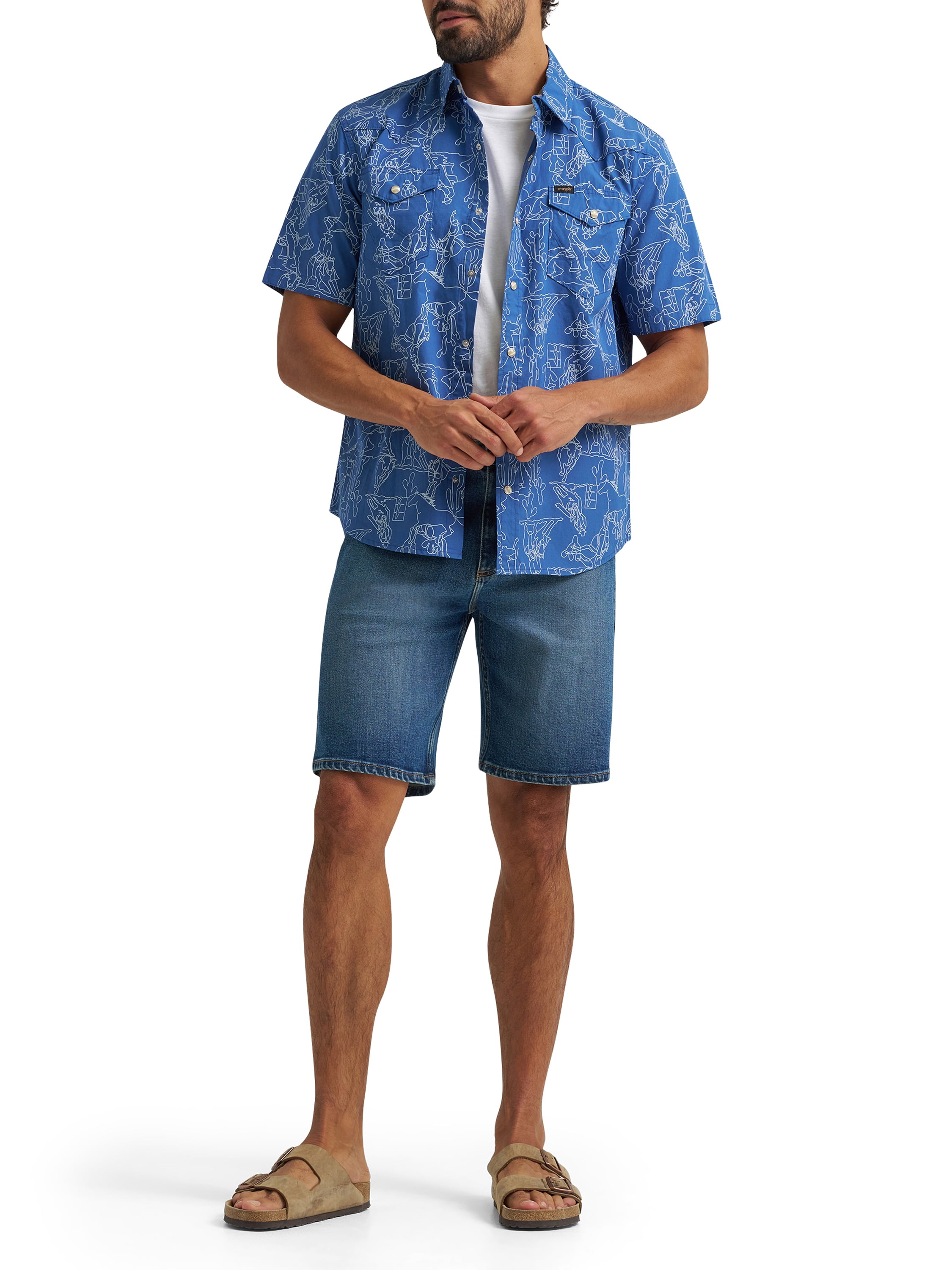 Wrangler® Men's Regular Fit Five Pocket Denim Short, Sizes 30-44