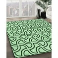thumbnail image 2 of Ahgly Company Indoor Square Patterned Mint Green Area Rugs, 8' Square, 2 of 6
