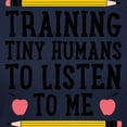 thumbnail image 3 of CafePress - Training Tiny Humans T Shirt - Women's Traditional Fit Dark T-Shirt, 3 of 4