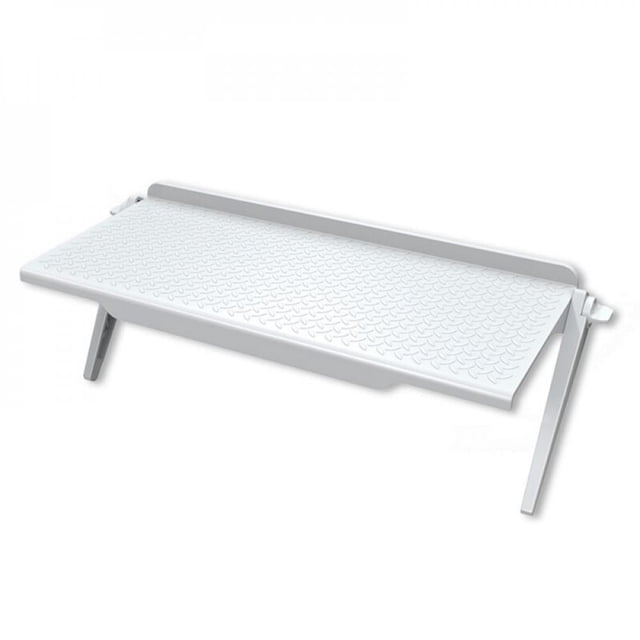 Display Shelf Plastic TV Set Top Box Assembly Frame Screen Bracket Folding Computer Storage Rack