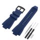 thumbnail image 1 of Sandein Correa De Reloj Compatible Con Michael Kors Correa De Muñeca De Repuesto De Goma De Silicona Suave Para Correas De Reloj Michael Mk8152 Mk8356, 1 of 5