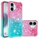 thumbnail image 1 of Funda para iPhone 16 Plus Transparente con Brillos Carcasa Protectora Antigolpes con Glitter Brillante, 1 of 5