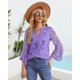 thumbnail image 4 of Blusa VALOLIA para mujer, elegante, de primavera de 2025, talla morada, 4 of 5