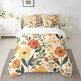 thumbnail image 2 of Castle Fairy Chic Flower 7-Piece Twin Bedding Sets for Teens Women Men,Vintage Rustic Flower Bedding Comforter Set,Botanical Plants Breathable Sheet Sets,Breathable Home Decor, 2 of 8