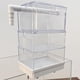 thumbnail image 2 of Caja de filtro colgante para acuario, caja de filtración para pecera pequeña, tanque de tortuga, caja de filtro de cajón transparente, flujo de agua Tres capas, 2 of 8
