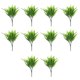 thumbnail image 1 of Plantas artificiales Advancent 10 piezas helechos hojas verdes resistentes a los rayos decoración interiores exteriores, 1 of 6