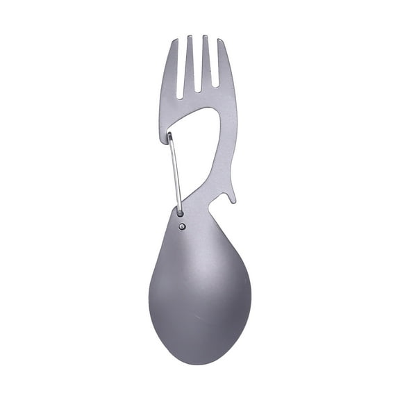 CanGonggg Camping Titanium Spork Functional Utensil With Lightweight Fork And Spoon For Camping Pack Hike Backpack for Men Packs for Men Snow Camping Gear Camping Gear for Men Kids Hiking Gear Hike