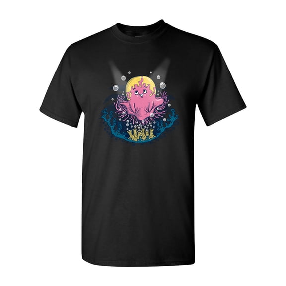 Jellyfish Monroe Celebrity Salih Gonenli Artworks Funny DT Adult T-Shirt Tee