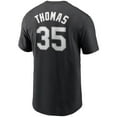 thumbnail image 3 of Men's Nike Frank Thomas Black Chicago White Sox Cooperstown Collection Name & Number T-Shirt, 3 of 3