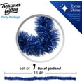 thumbnail image 2 of Tinsel Garland Christmas Tree Decorations Glitter Wedding Birthday Party Supplies Hanging Decorations, 1Pc (16.4 Ft/5M), 2 of 7