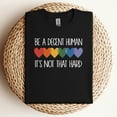 thumbnail image 2 of Be a Decent Human T-Shirt – Inspirational Quote Tee for Everyday Kindness, 2 of 5