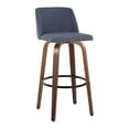 thumbnail image 4 of Toriano 30" Fixed-Height Bar Stool, Bar Chairs, Swivel Bar Stools, Bar Stools Set of 2, 4 of 6