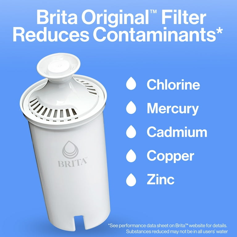Brita Standard Water Filter Replacements, BPA Free, 6 Count Brita Standard Water Filter Replacements, BPA Free, 6 Count