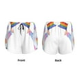 thumbnail image 6 of Goofa LGBT Gnomes Printed Women 2 in 1 Running Shorts,Quick Dry Athletic Workout Shorts,High Waisted Athletic Shorts with Liner Pockets-Small, 6 of 9