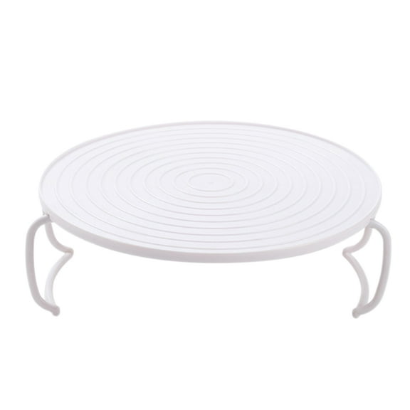 Unbranded Microwave Shelf for Home Use with ABS Material White Color Designed for Oven Space Saving and Stable Dishes 7.87 Inches