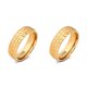 thumbnail image 1 of Qarigey Anillo de carburo para bodas, colgante biselado, accesorios de joyería, artesanía, anillos de acero multiusos, suministros de Oro Tipo 7 2piezas, 1 of 6