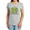 Athletic Heather, variant on DC Riddler Stars Women's T Shirt, White, Medium