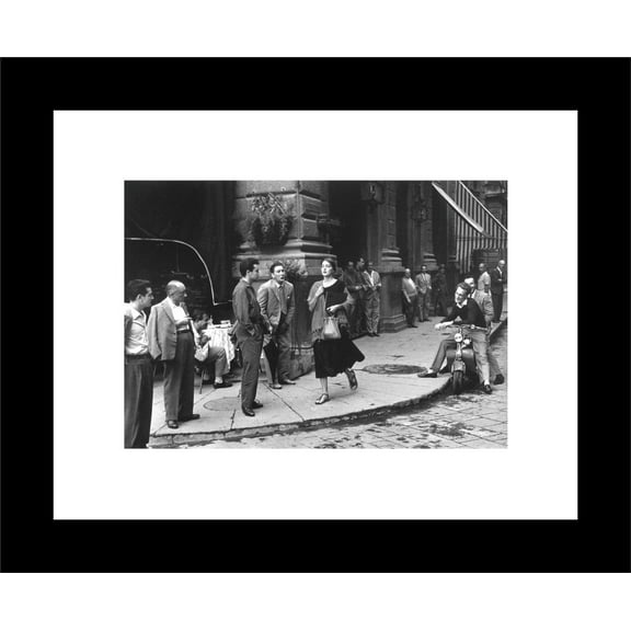 American Girl in Italy 18x15 Framed Art Print by Orkin, Ruth