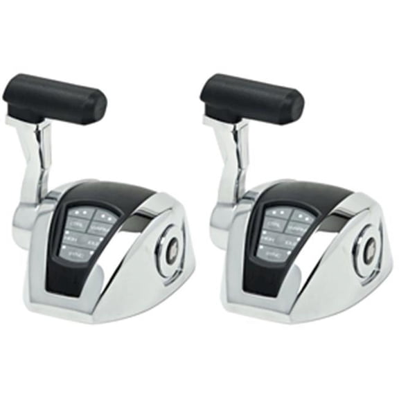 UFlex USA MM12 Power A Electronic Control Package - Single Engine & Dual Station - Mechanical Throttle Mechanical Shift