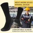 thumbnail image 7 of Usavemo 12 Pairs Mens Cushion Crew Socks Sports Work Socks Athletic Crew Socks for Men Size 10-13, 7 of 7