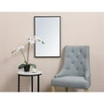 thumbnail image 2 of Metal frame rectangle mirror 18x28 inch in black, 2 of 5