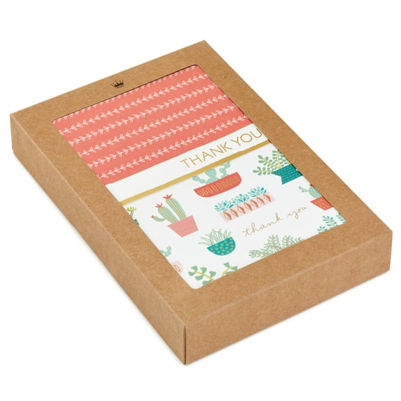 Hallmark Blank Thank-You Notes, Southwest Succulents, 50 ct.