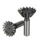 thumbnail image 2 of XCAN Dovetail Milling Cutter 45 55 60 Degrees CNC Router Bit Straight Shank HSS End Mill, 2 of 5