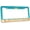 Beach, variant on Car License Plate Frame with Desert Cowboy Western Sunset Night Sky Ride Design, Auto Plate Cover, Stainless Steel, 6 x 12 Inch