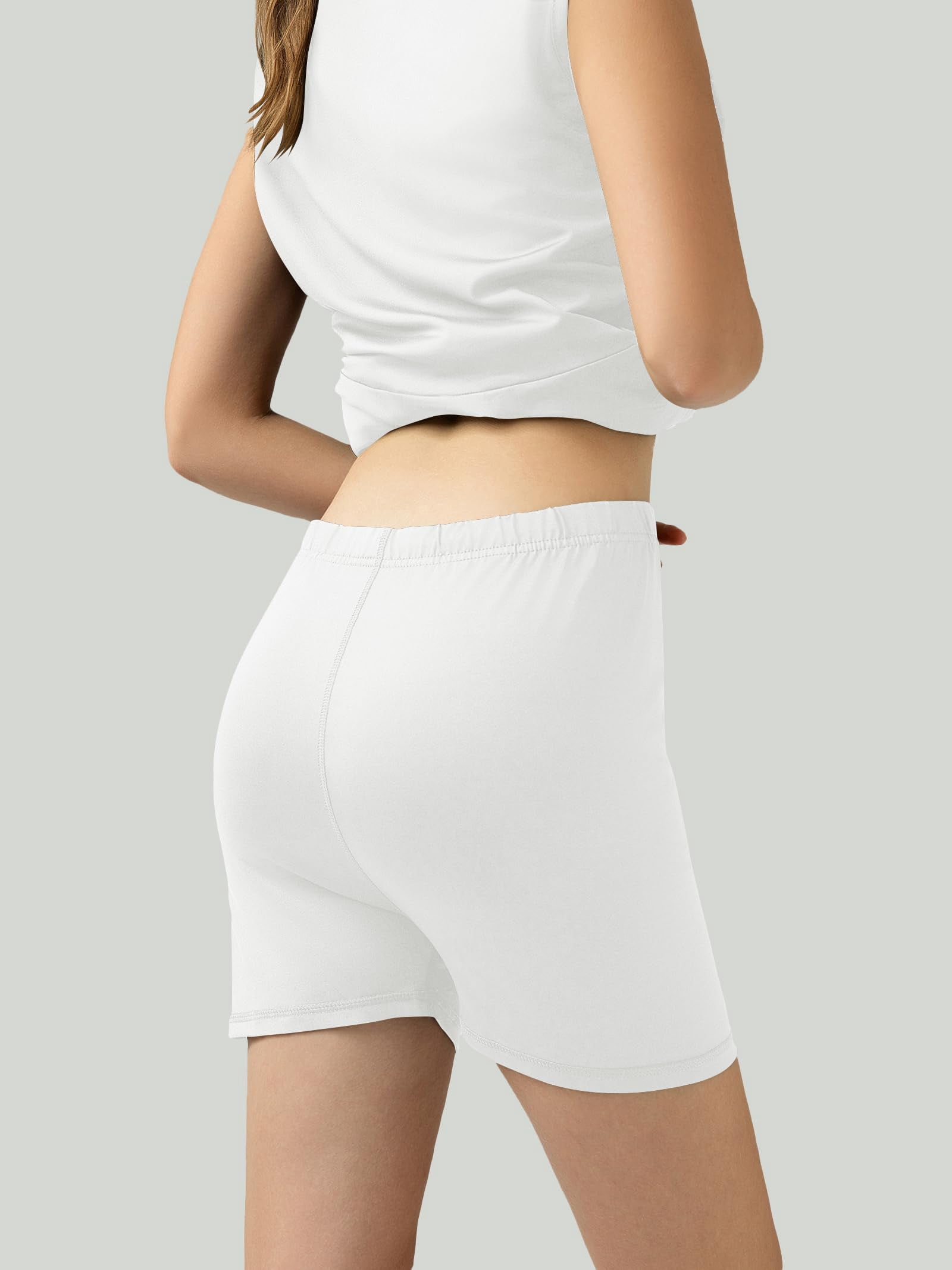 Golf Tennis Dresses, Women Athletic Dress with Separate Shorts, V Neck Sleeveless Workout Dresses Solid Color L