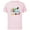 Soft Pink, variant on Disney Mickey & Friends Ludwig Von Drake Holiday Hits - Short Sleeve Cotton T-Shirt for Adults - Customized-Black