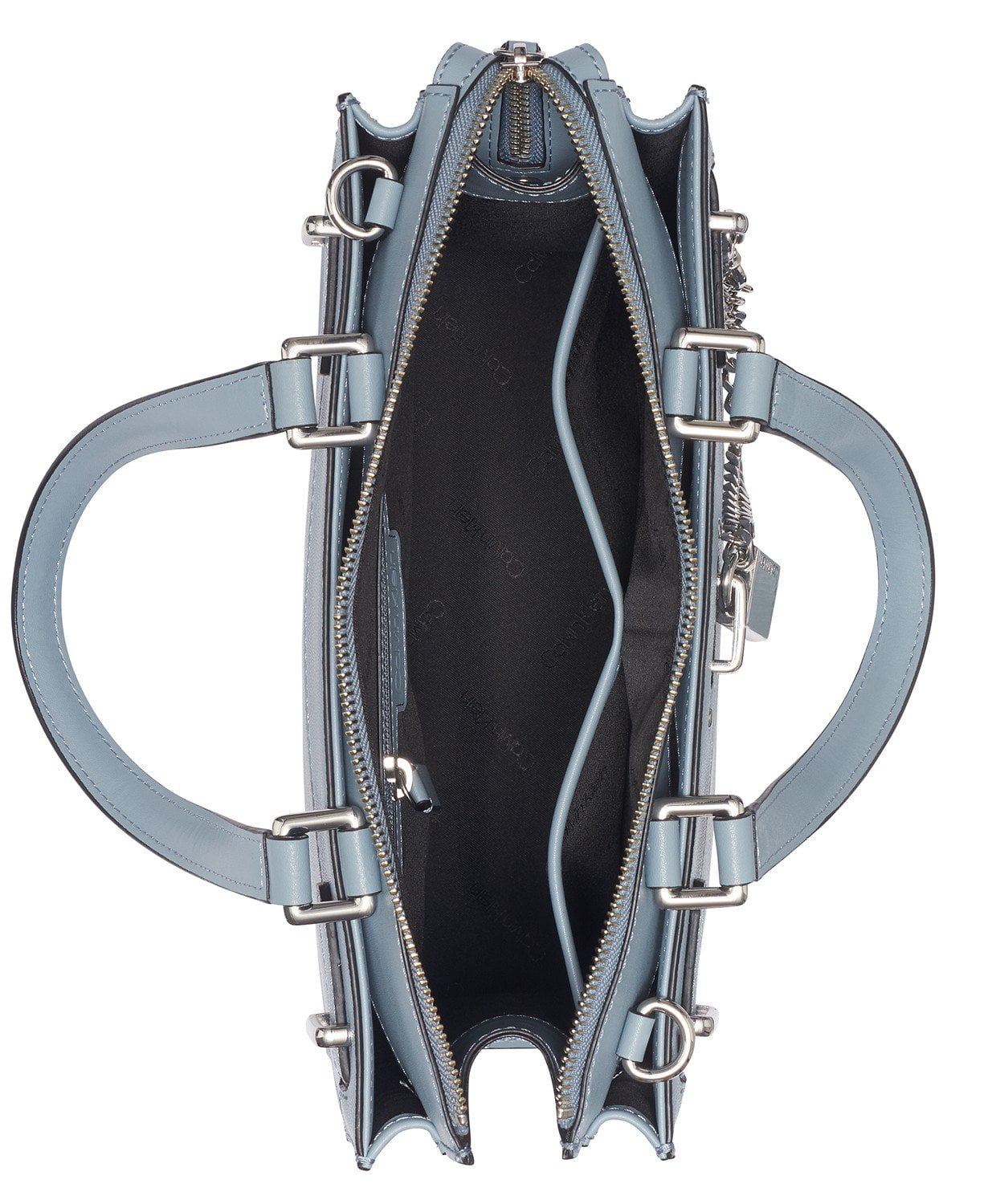 calvin klein roxy leather tote