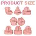 thumbnail image 3 of 8Pcs Hand Pie Press Mold Maker For Baking,Mini Pocket Pie Molds For Apple Pumpkin,Fall Thanksgiving Halloween Kitchen Tool(Pink), 3 of 7