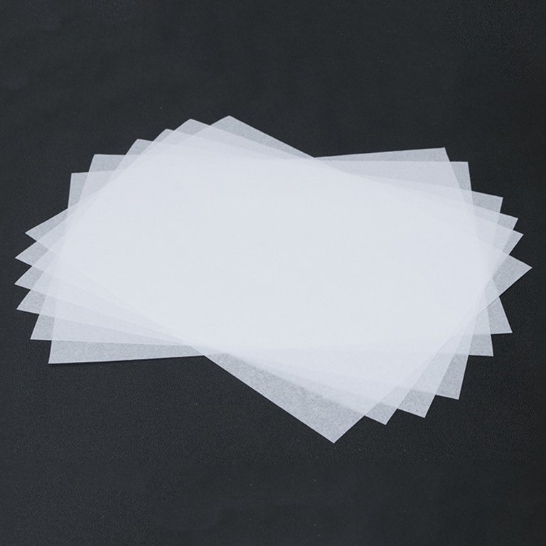 100PCS clear tracing paper Printable Vellum Paper Graphite Transfer