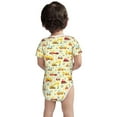 thumbnail image 6 of Rocae Heavy Equipment for Baby Climbing Clothes Soft Baby Romper for Active Infants Comfortable and Breathable Crawling Jumpsuit Unisex Baby Outfit 9M, 6 of 8