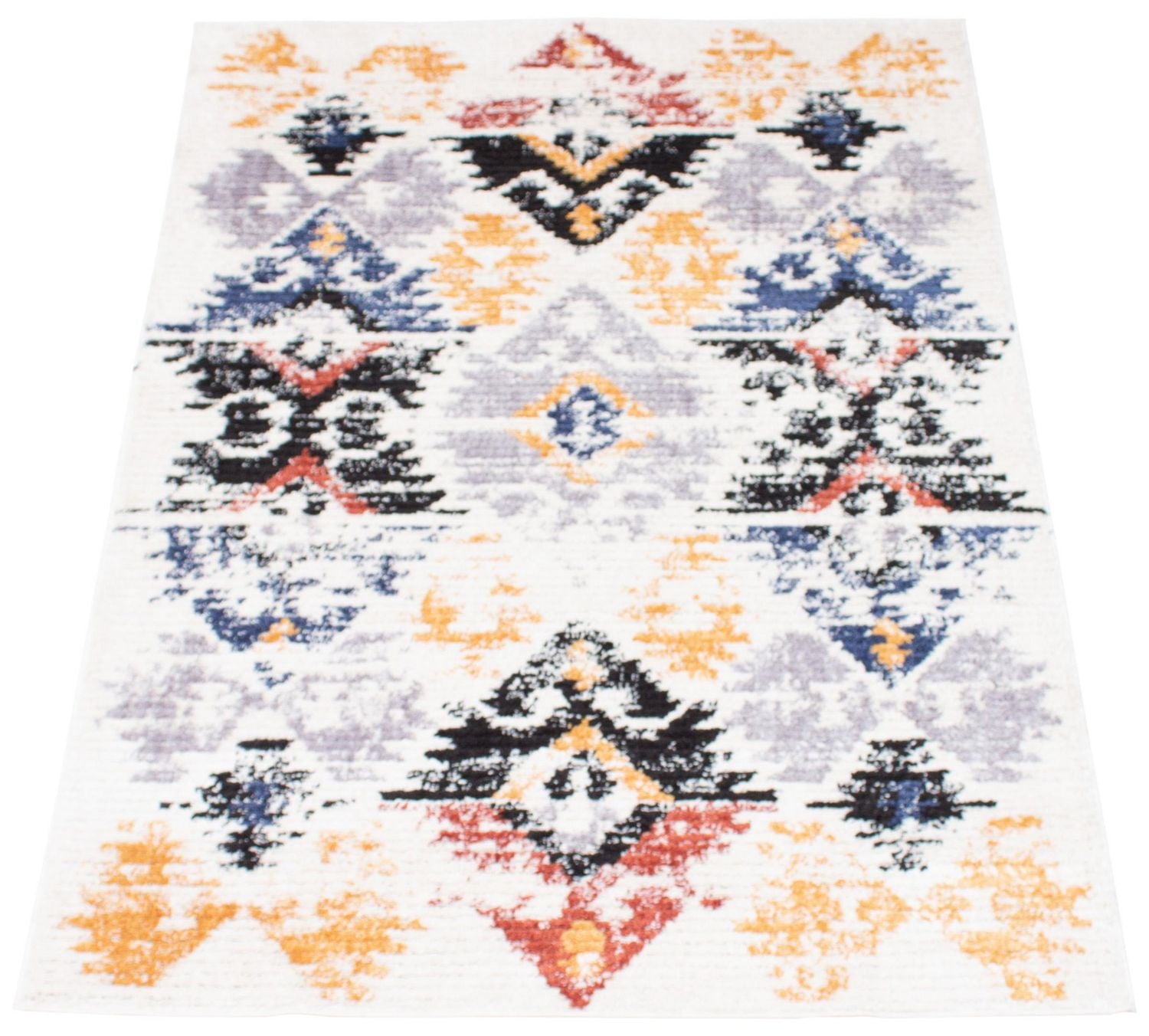 ECARPET Modern Geometric Indoor Area Rug, Super Soft & Plush Kashkuli Collection