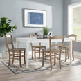 thumbnail image 3 of Homestock Natural Beauty Side Chair Natural Set Of 2, Dining Room Furnituire, Dining Chair, Solid Back, 19.5"D X 18.75"W X 34.75"H, 3 of 3