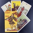 thumbnail image 2 of Cartas de Tarot PARA adivinación, 78 cartas de oráculo para uso Personal, versión completa en inglés, juegos de mesa con guía en PDF, gran oferta qym unisex, 2 of 2