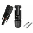 thumbnail image 2 of 6 Pairs MC4 Male/Female Double Rings Waterproof Joint, Solar Panel Cable Connectors, 2 of 5