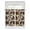 Beige Brown, variant on Cow Print Tier Curtains 45 Inches Long, Farmhouse Beige Brown Animal Prints Vintage Window Treatment Curtain Drapes, Small Curtain Drapes for Bathroom Laundry Room, 27.5"x45", 2 Panels